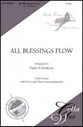 All Blessings Flow SSA choral sheet music cover